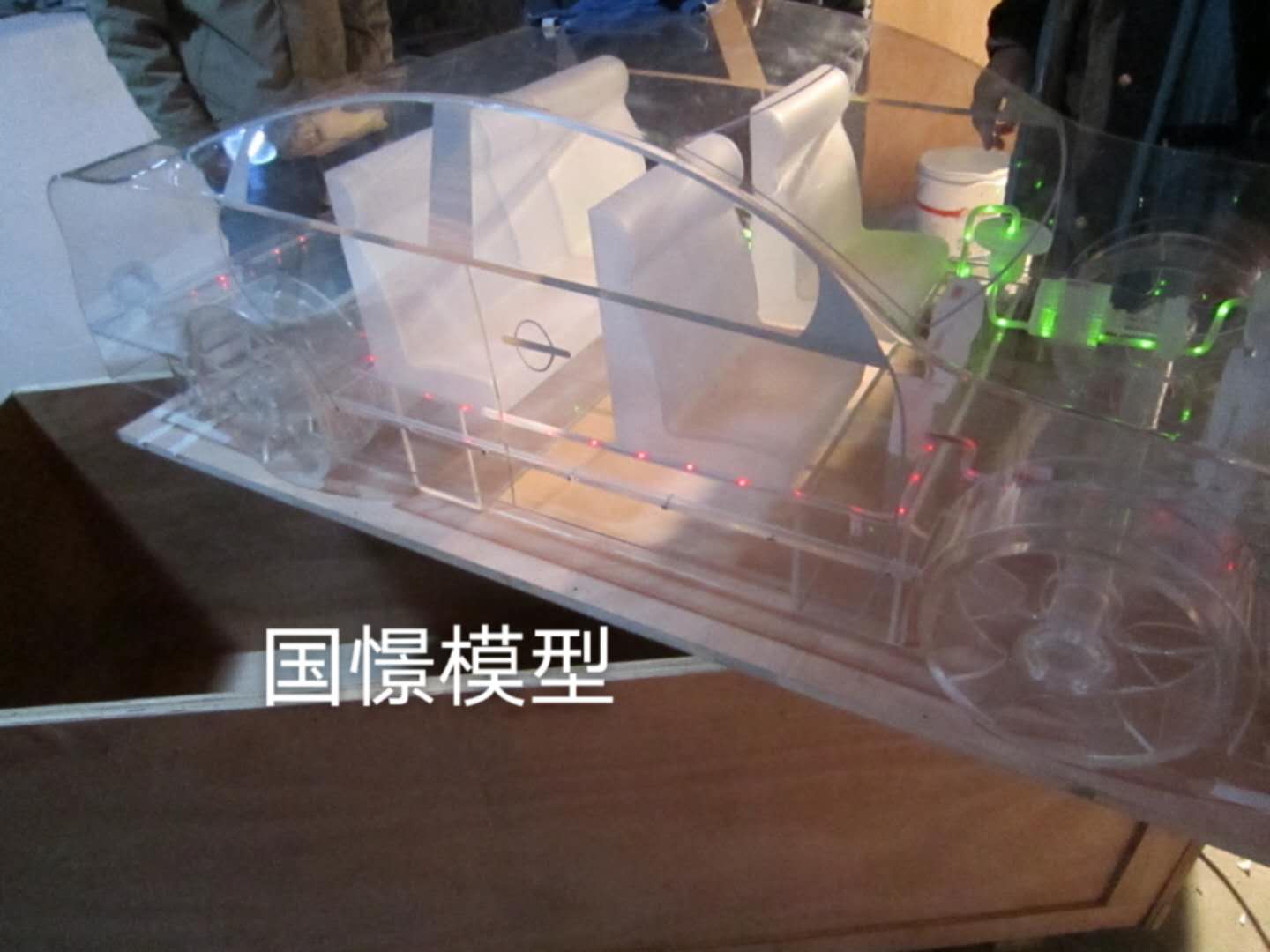 武汉透明车模型